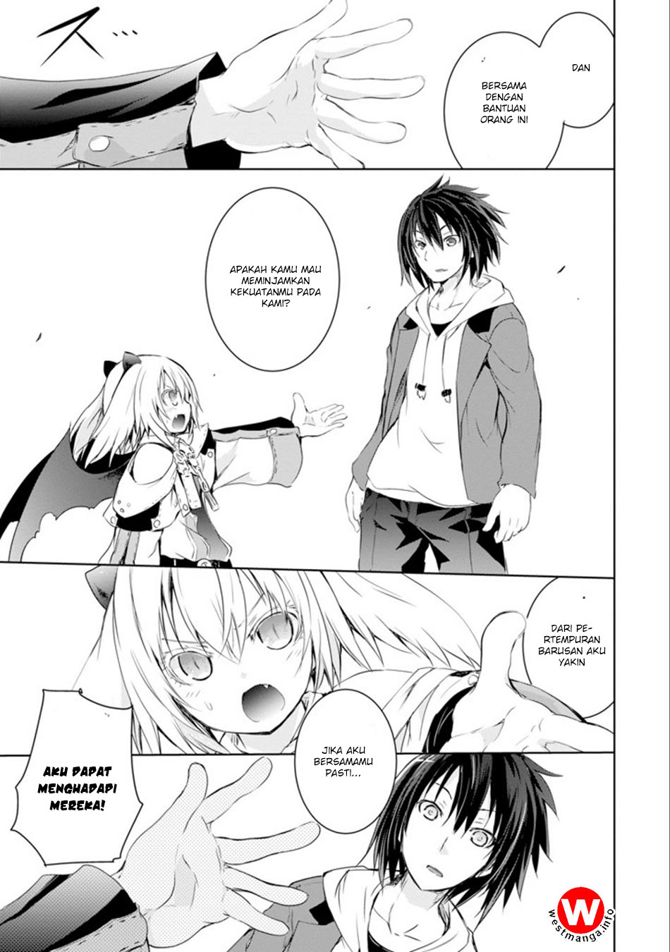 Maou to Ore no Hanggyakuki chapter 1